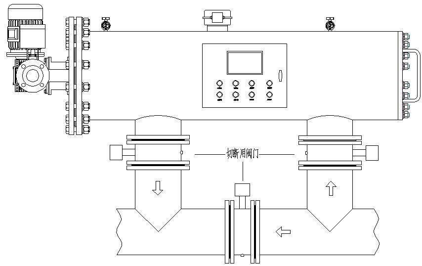 HY-CWS型臥式自清洗過濾器