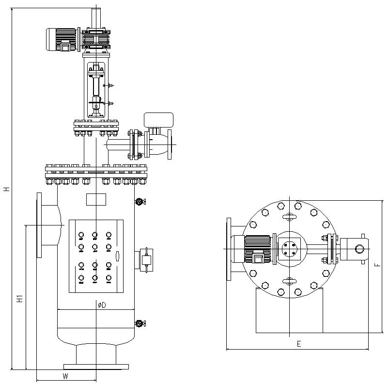 電動(dòng)吸吮掃描式自清洗過濾器